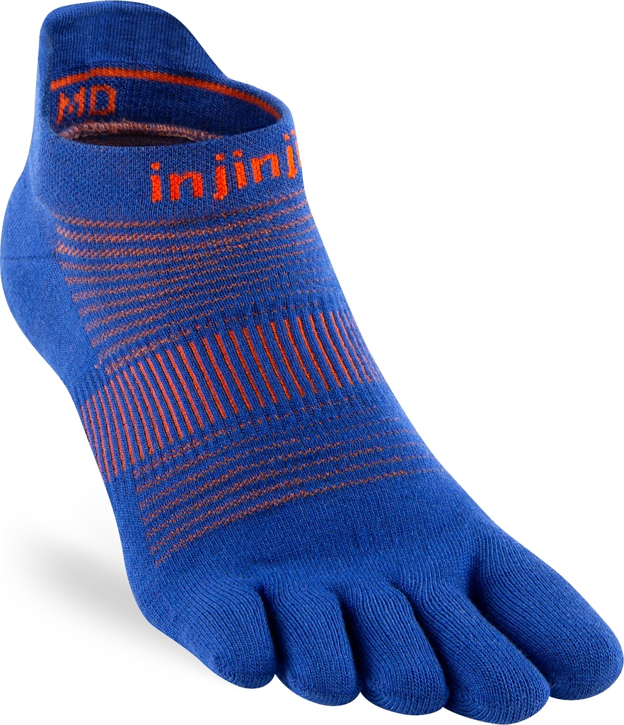 Injinji RUN Lightweight No-Show sapphire | Zehensocken