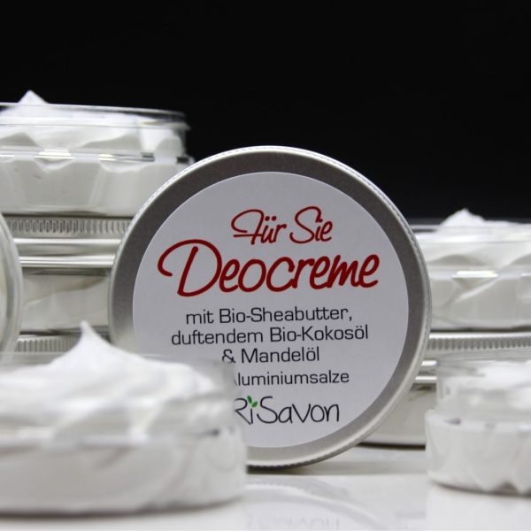 Deocreme Für Sie, Naturkosmetik-Deo mit elegantem Damenduft