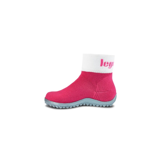 leguanito Barfußschuh für Kinder, Pink, Lauflernschuh