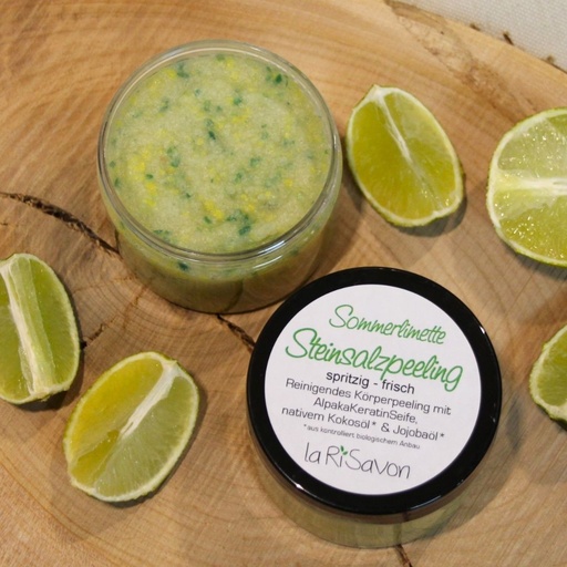 [P0006817] LaRiSavon Steinsalzpeeling Sommerlimette 50ml